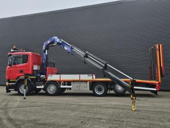 G410 8x2-6 / KRAN / CRANE / MACHINE TRANSPORT